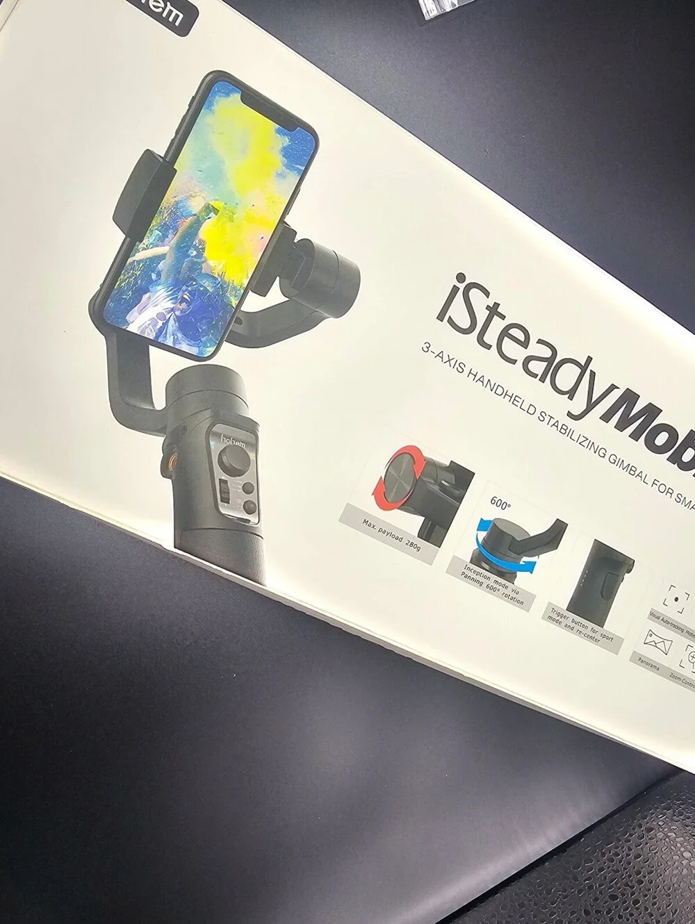 hohem iSteady Mobile 3-Axis Handheld Stabilizing Gimbal for Smartphone